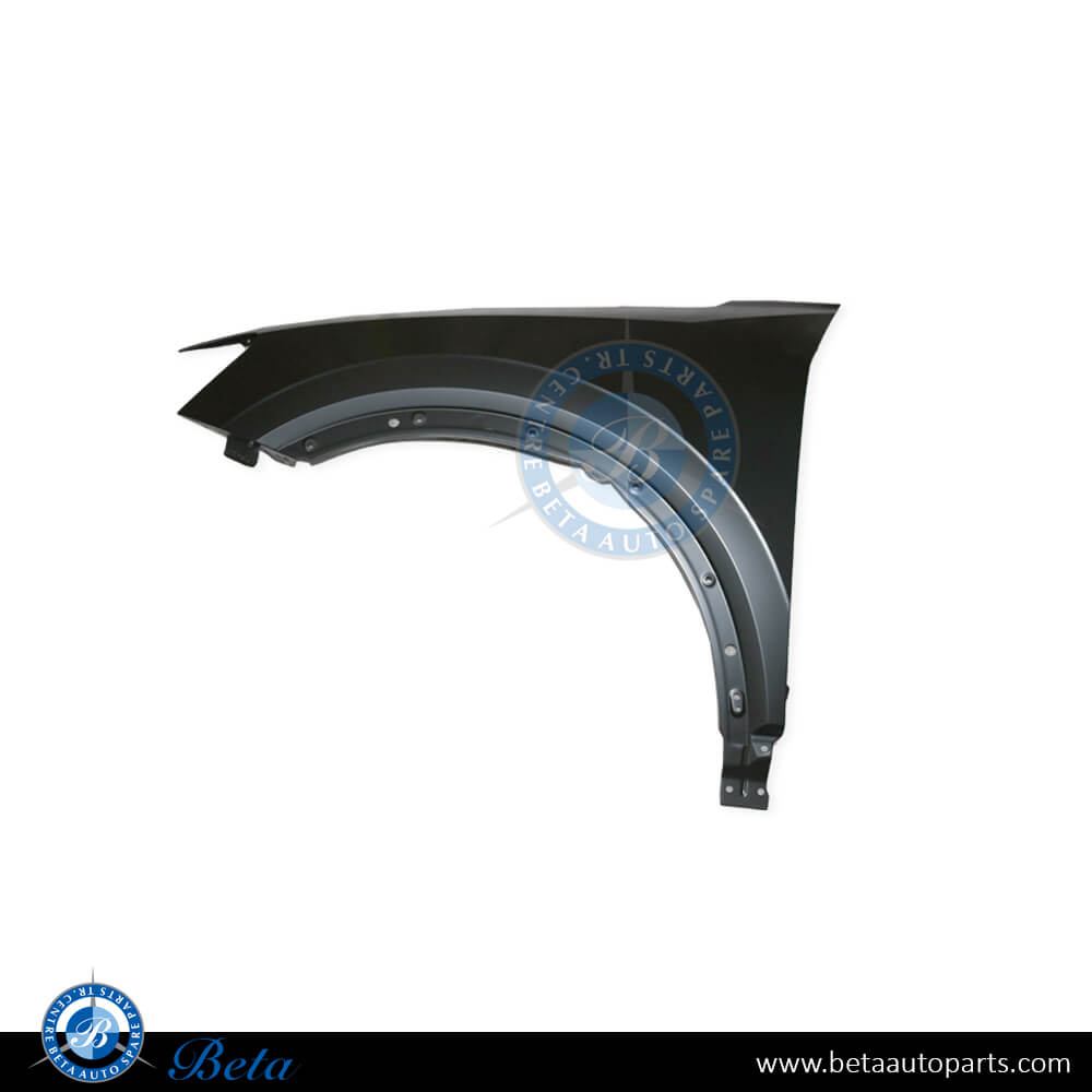Left Side Front Fender - Steel for Audi Q2 2017-2020 models, Part Number 81A821105 Left Side Front Fender - Steel for Audi Q2 2017-2020 models, Part Number 81A821105